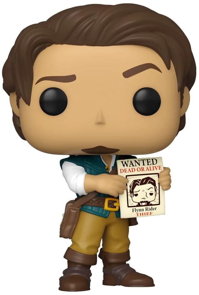Funko Pop! Disney: Flynn Holding Wanted Poster #1126 AAA Anime Exclusive