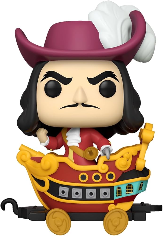 Funko Pop! Trains: Captain Hook in Cart #14 - Funko Exclusive