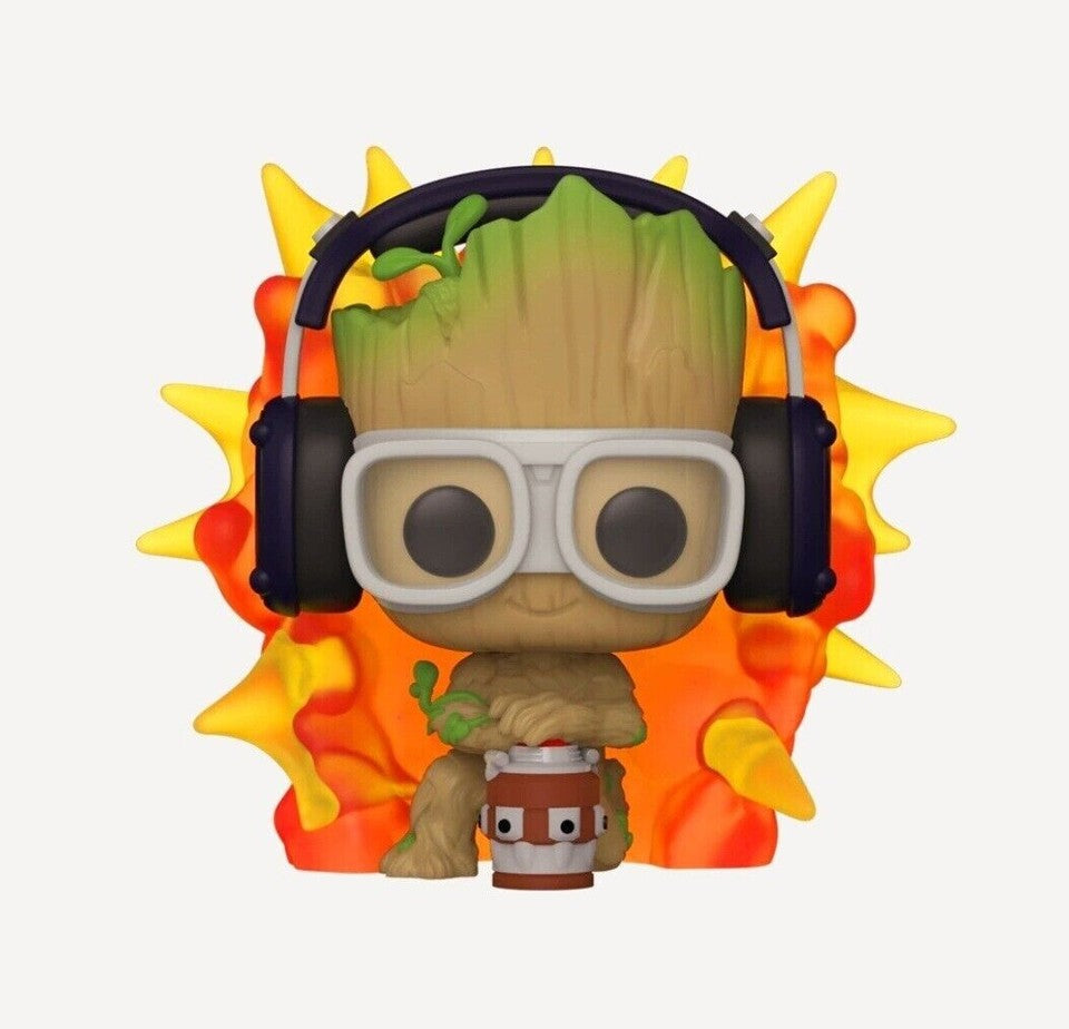 Funko Pop! Marvel: I Am Groot Groot With Detonator #1195