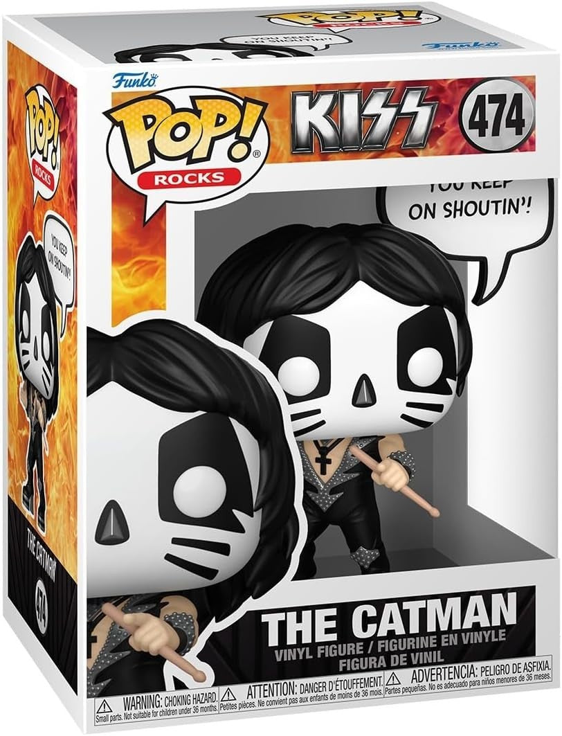 Funko Pop! Rocks: Kiss: The Catman #474