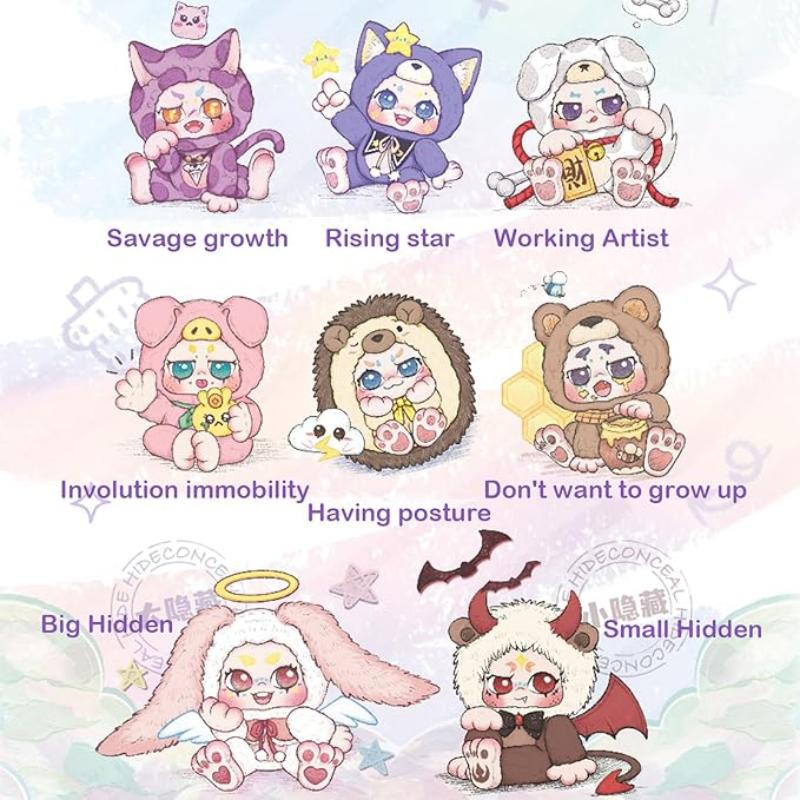 CALEMBOU Plush Doll Blind Box KIMMON Answer Series Plush Mysterious Plushes Soft Stuffed Toys