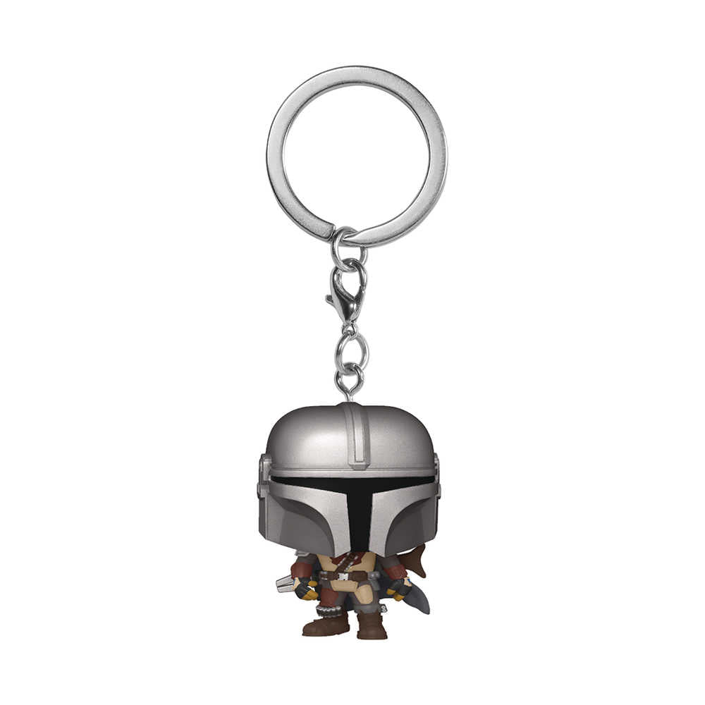 Pocket Pop Star Wars Mandalorian Mandalorian Keychain