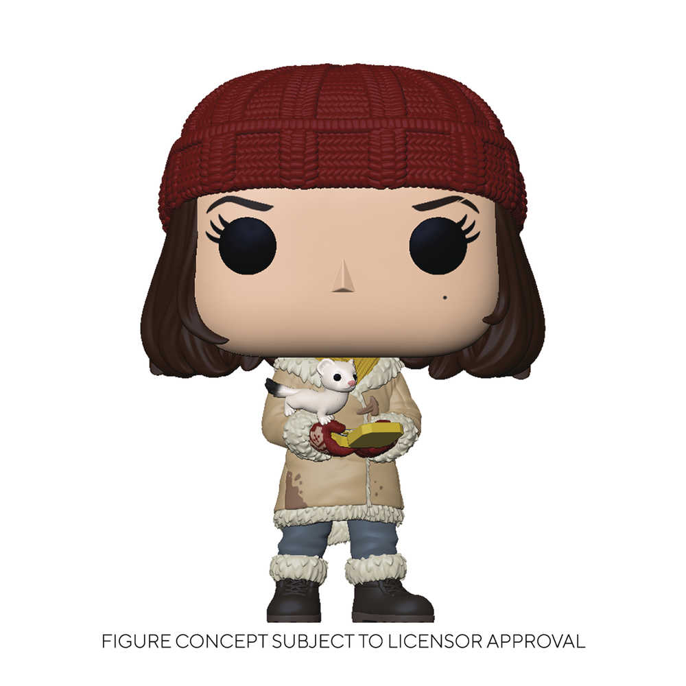Pop & Buddy His Dark Materials Lyra with Pan Vinyl Figure