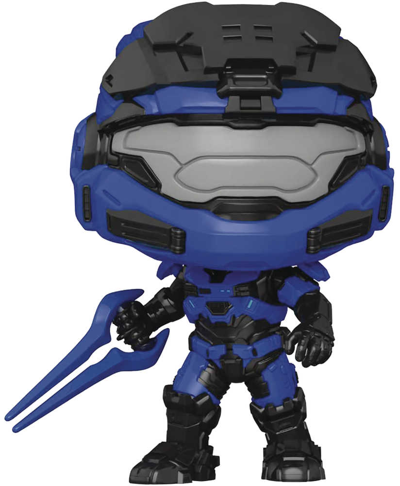 Pop Games Halo Infinite Mark V B W/Blue Energy Sword Vinyl Figure