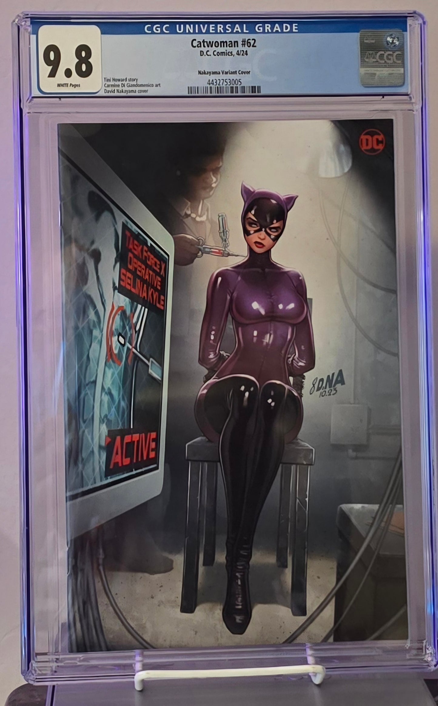 CATWOMAN #62 2024 NAKAYAMA 1:50 CGC9.8