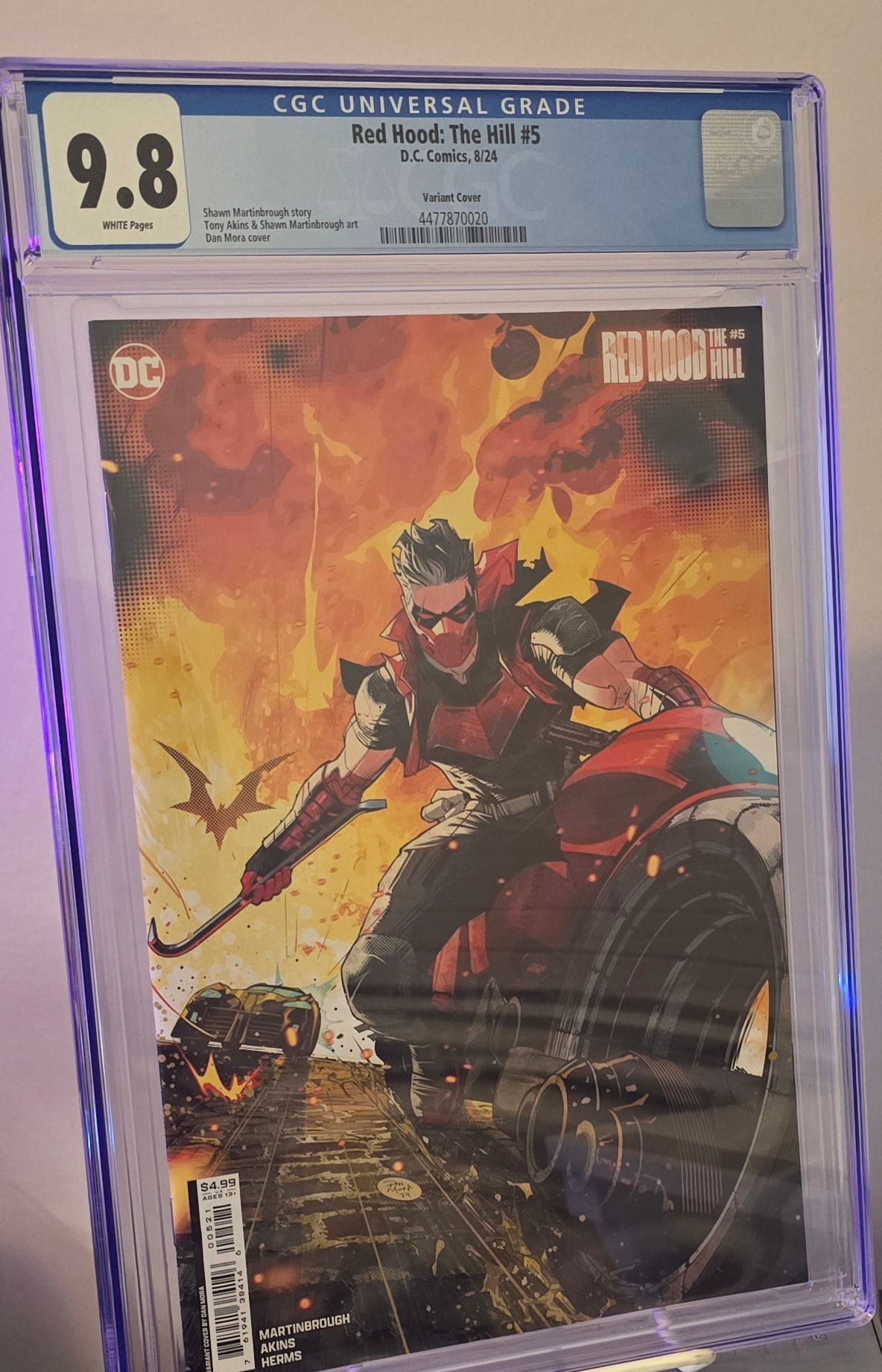 Red Hood: The Hill #5 CGC 9.8