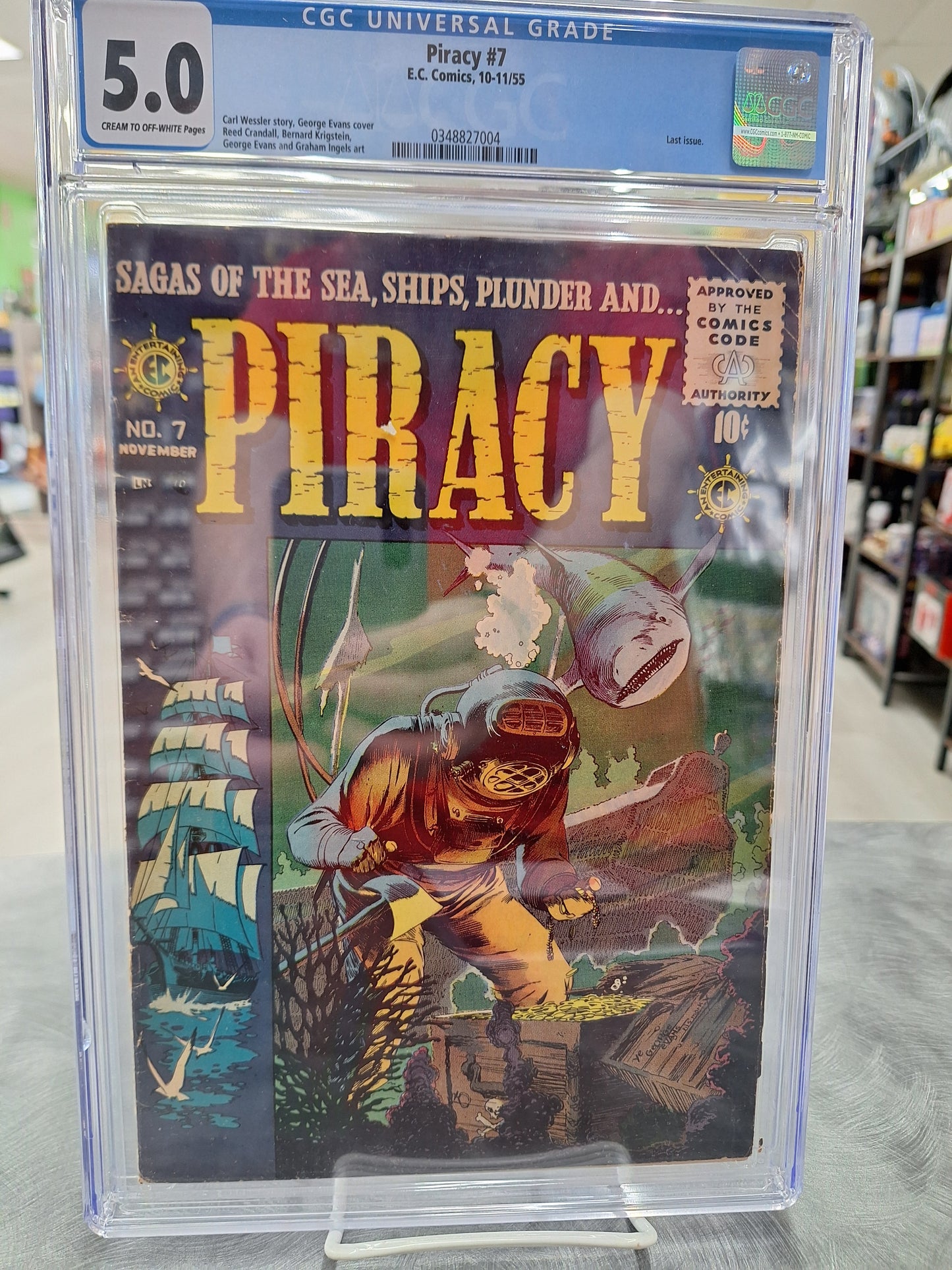 Piracy #1 CGC 5.0
