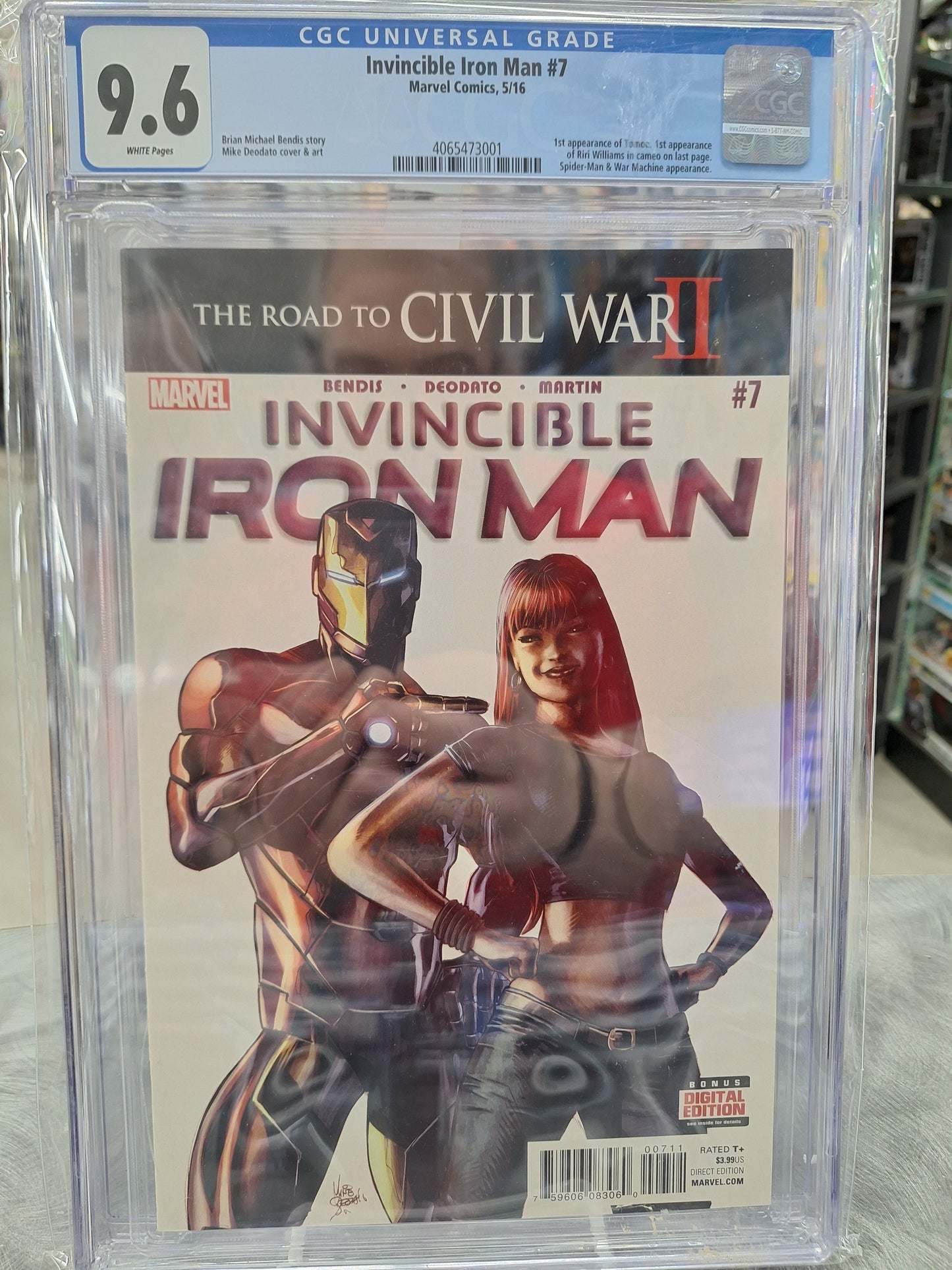 Invincible Iron Man #7 CGC 9.6