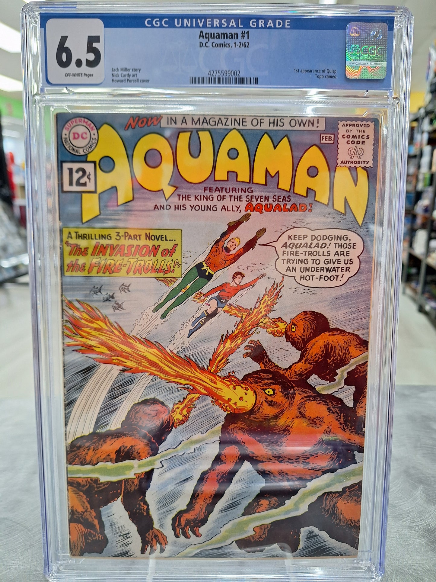 Aquaman #1 CGC 6.5