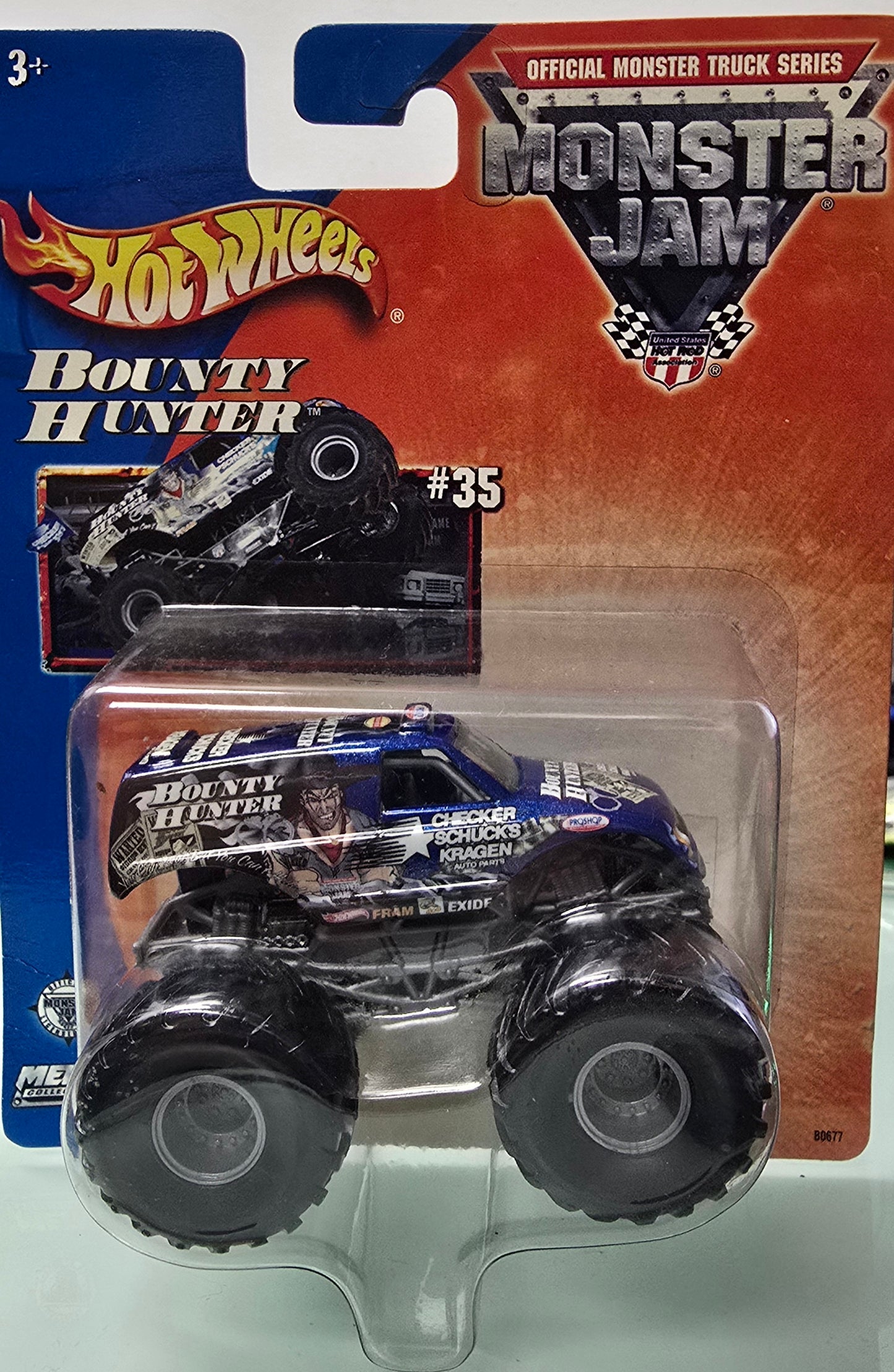 Hot Wheels Monster Jam Bounty Hunter 2004 #35