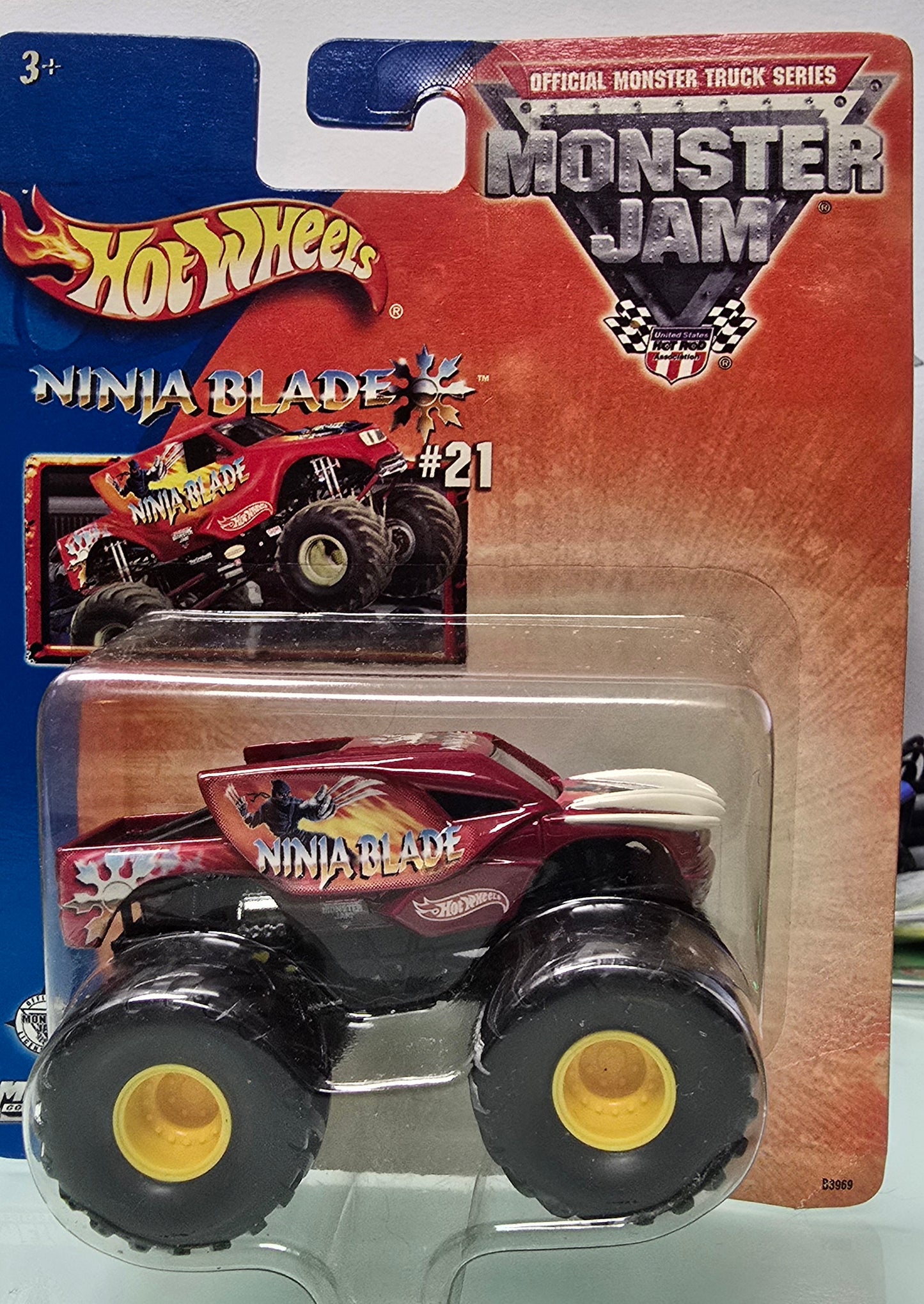 Hot Wheels Monster Jam Ninja Blade #21 2003