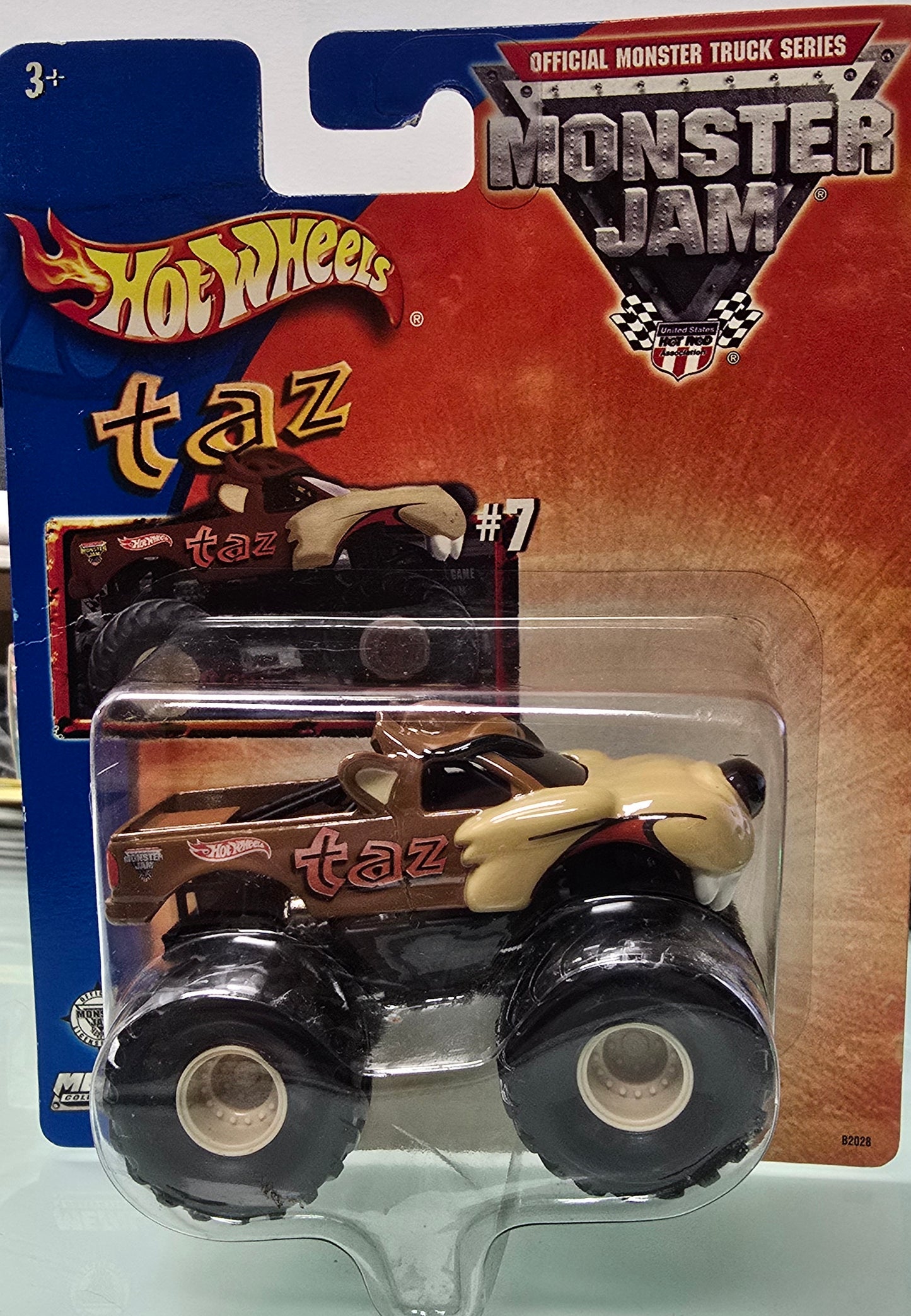 Hot Wheels Monster Jam Taz #7 2002
