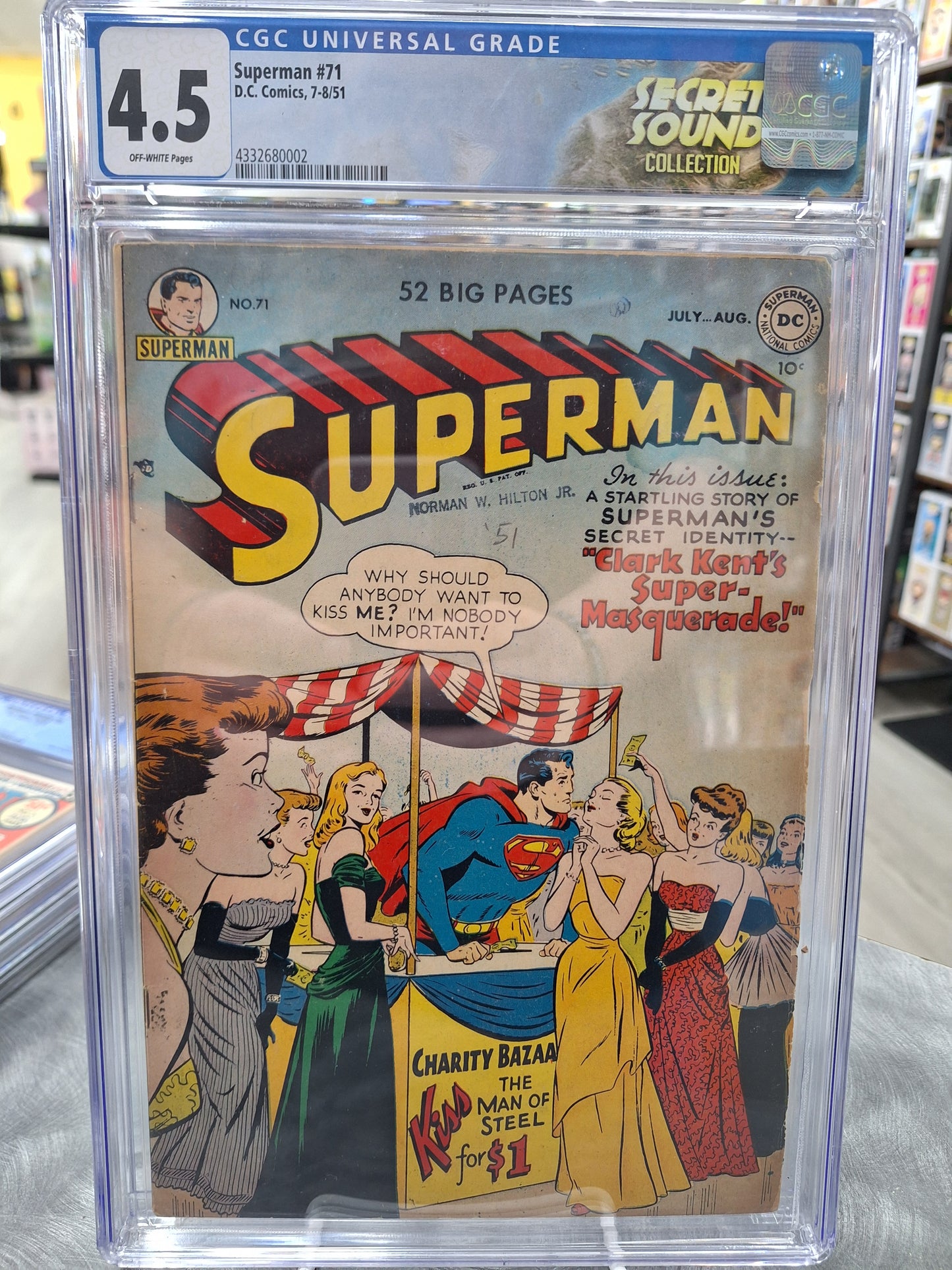 Superman #71 - CGC 4.5