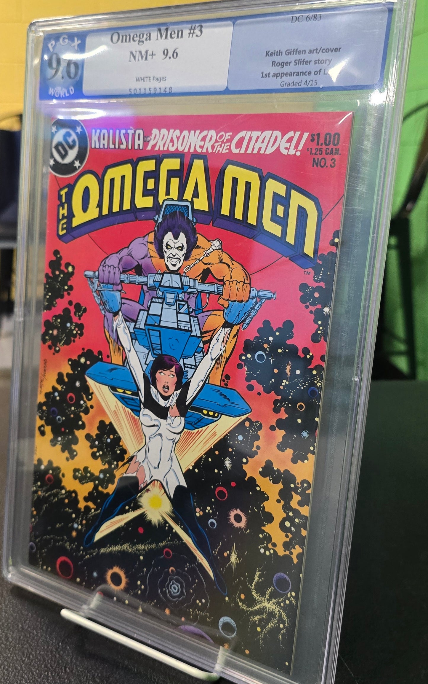 Omega Men PCX 9.6 1st App of LOBO