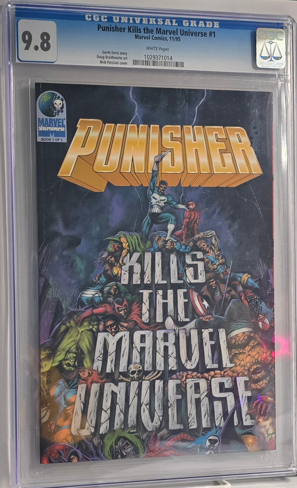 Punisher Kills The Marvel Universe (1995) CGC 9.8