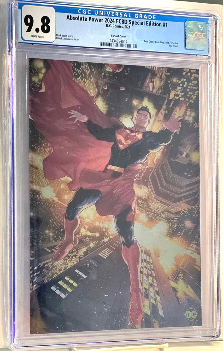 Absolute Power 2024 FCBD Foil Cover CGC 9.8