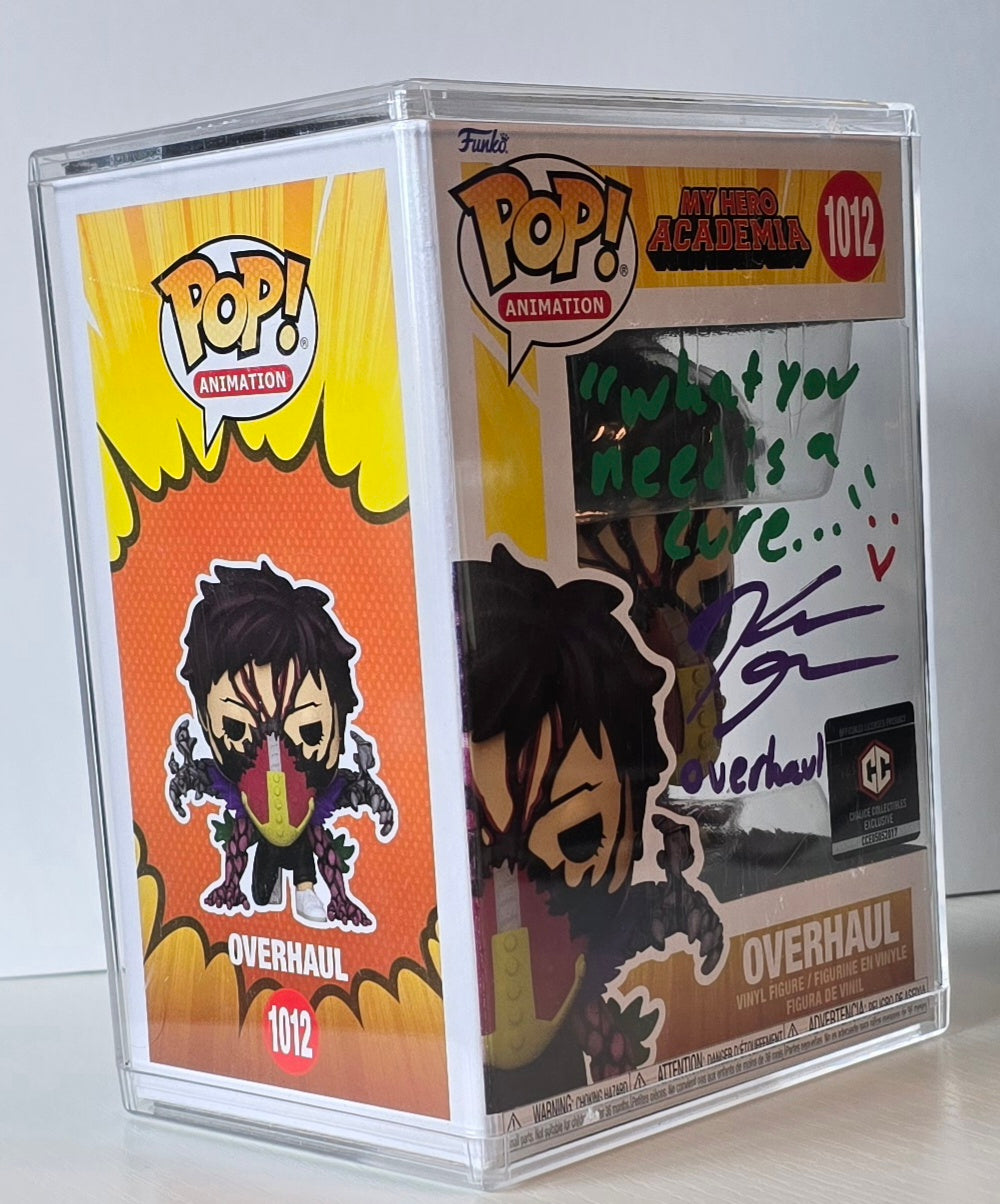 Funko Pop! MHA: Overhaul #1012 Chalice Signed Kellen Goff
