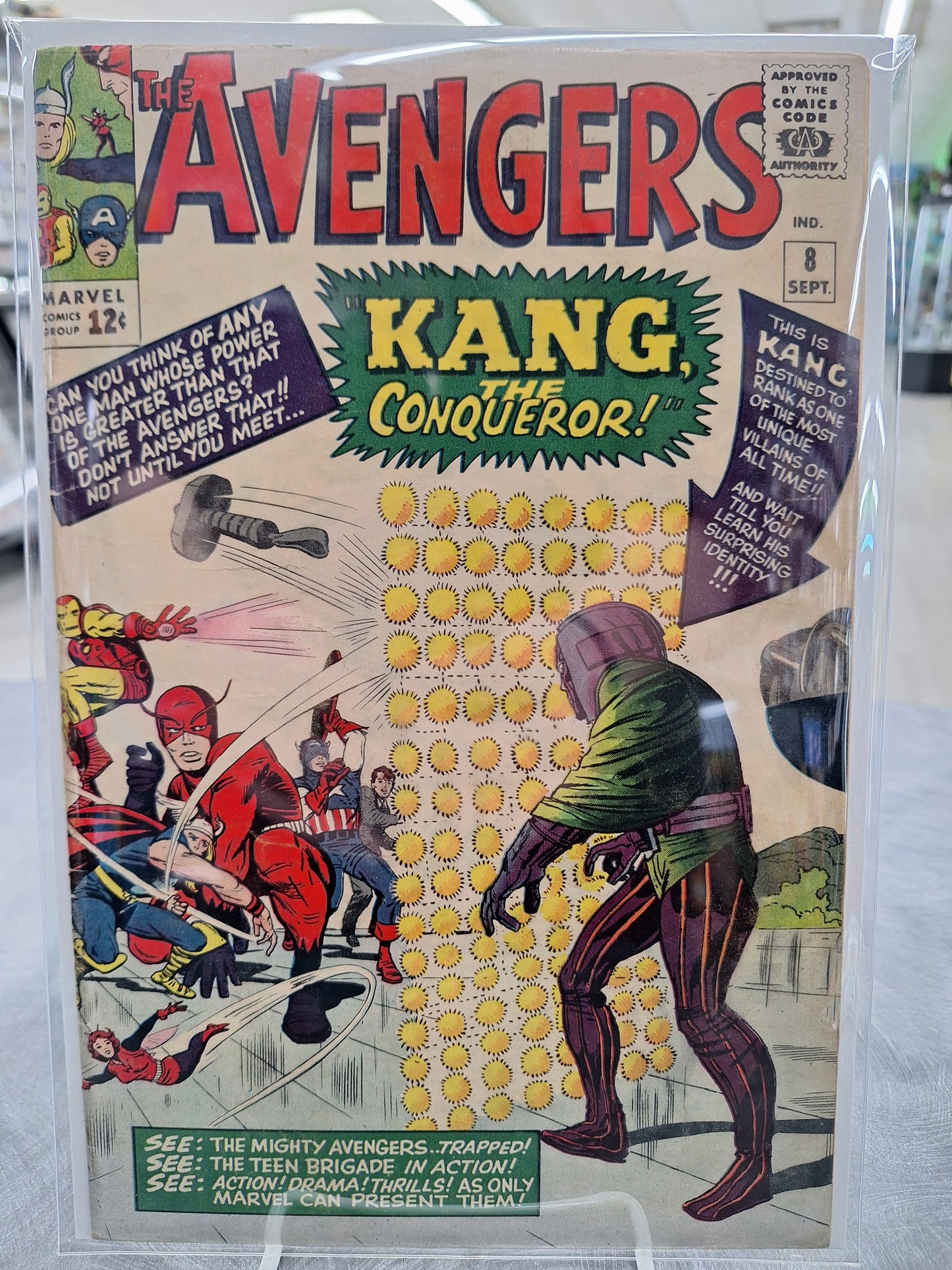 The Avengers #8 - 1st App Kang the Conqueror