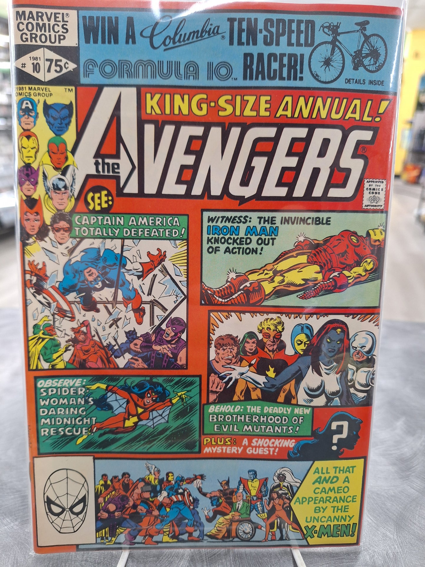 The Avengers Annual #10 - 1st App Rogue