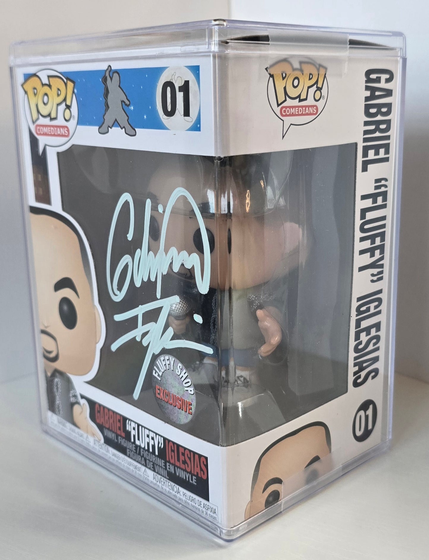 SIGNED - Funko POP! Comedians: Gabriel "Fluffy" Iglesias #01 - SIGNED