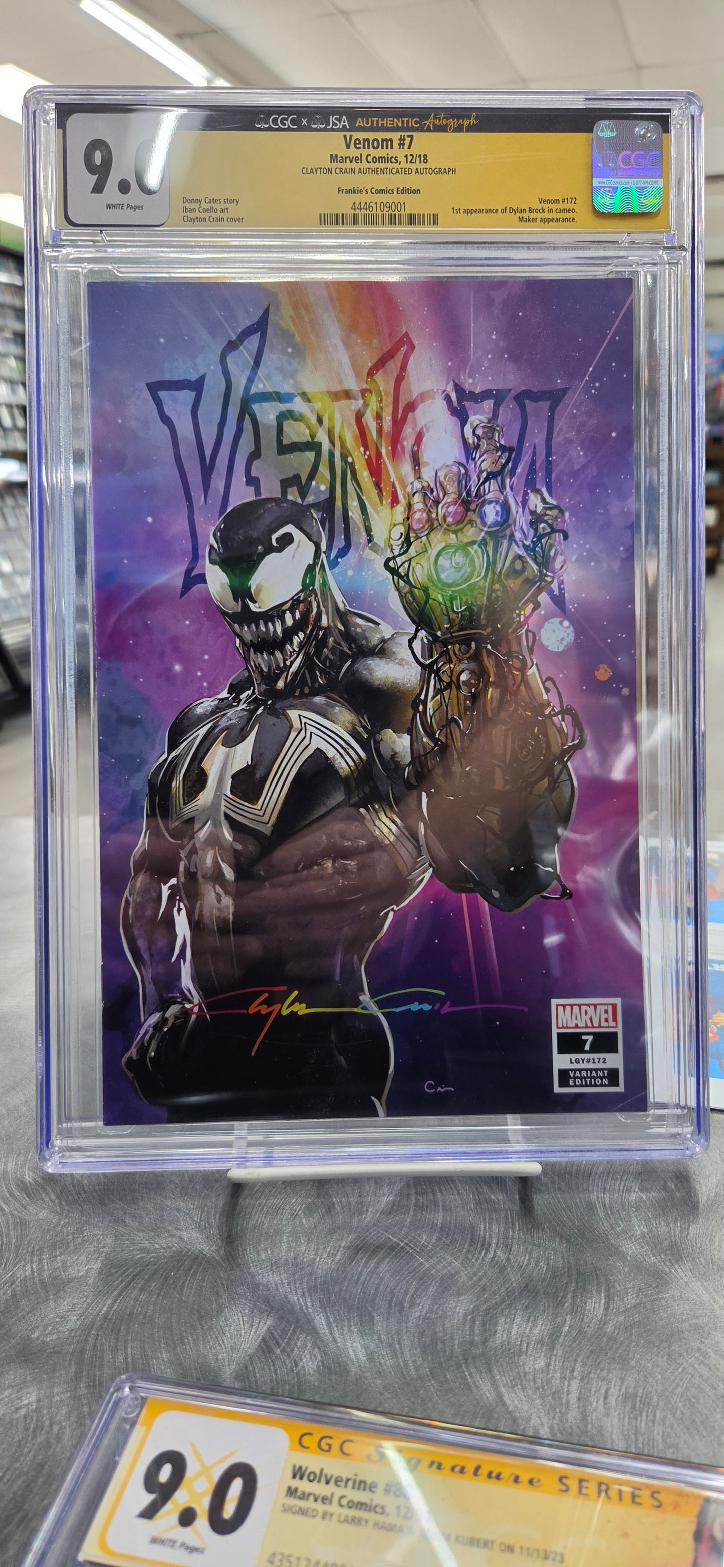 Venom #7 CGC 9.0 - Signature Series