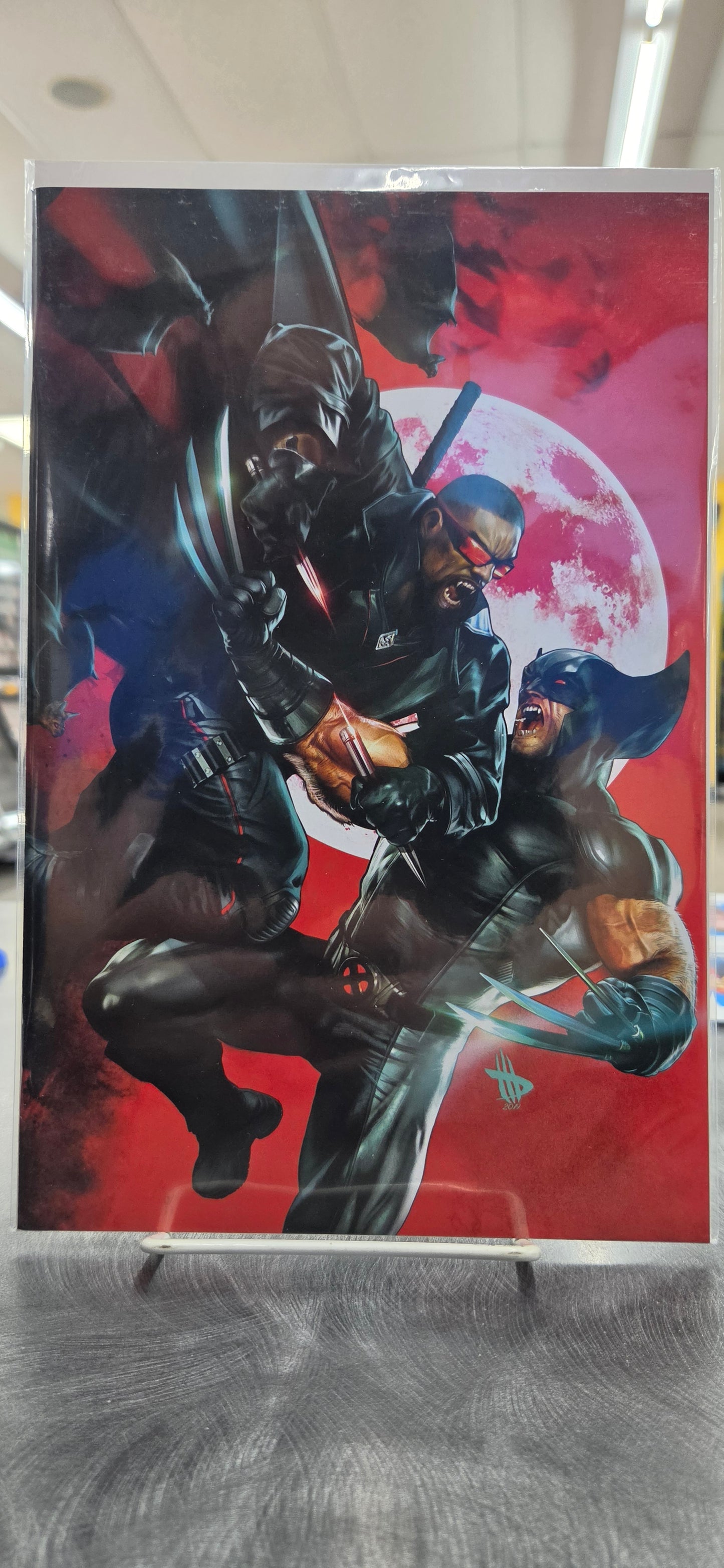 Wolverine Vs. Blade Special - Dave Wilkins Virgin Variant
