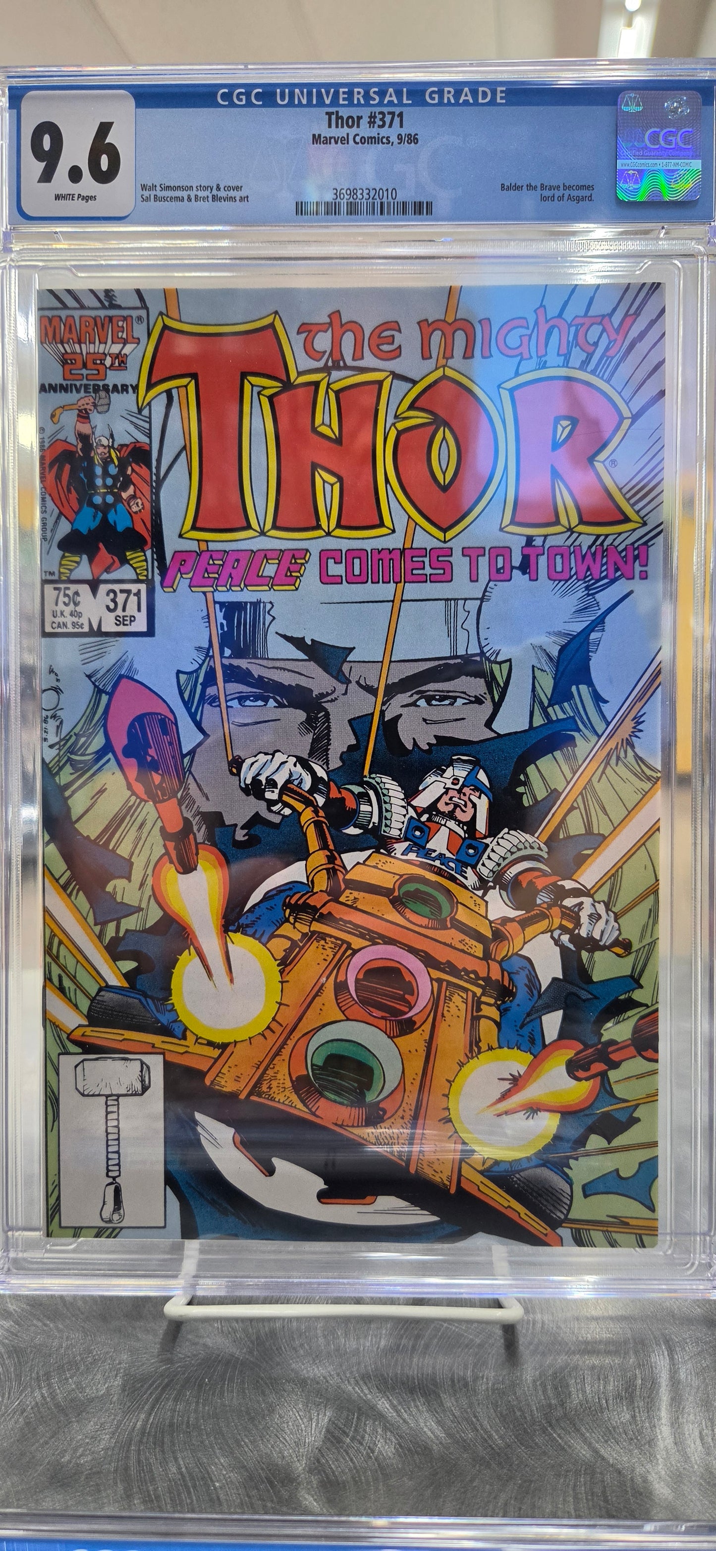 Thor #371 - CGC 9.6