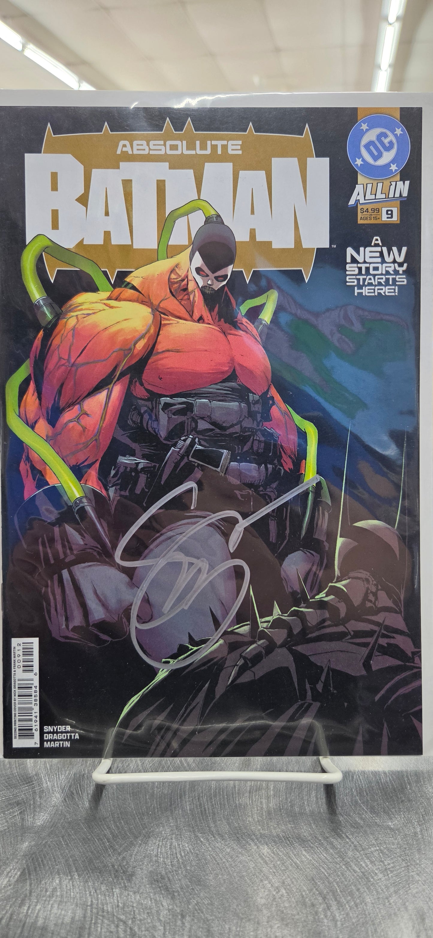 Absolute Batman #9 2nd Print Signed Scott Snyder