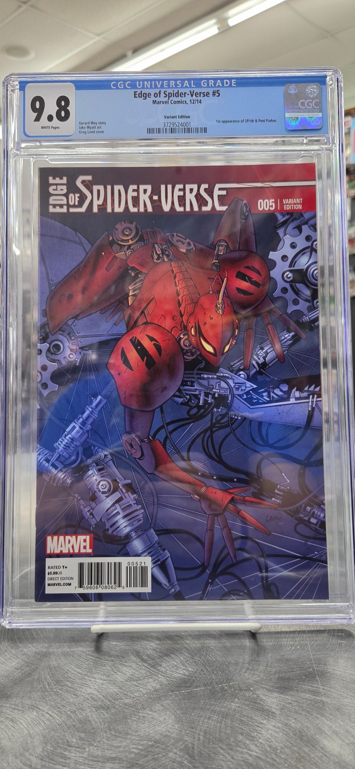 Edge of Spider-Verse #5 - CGC 9.8