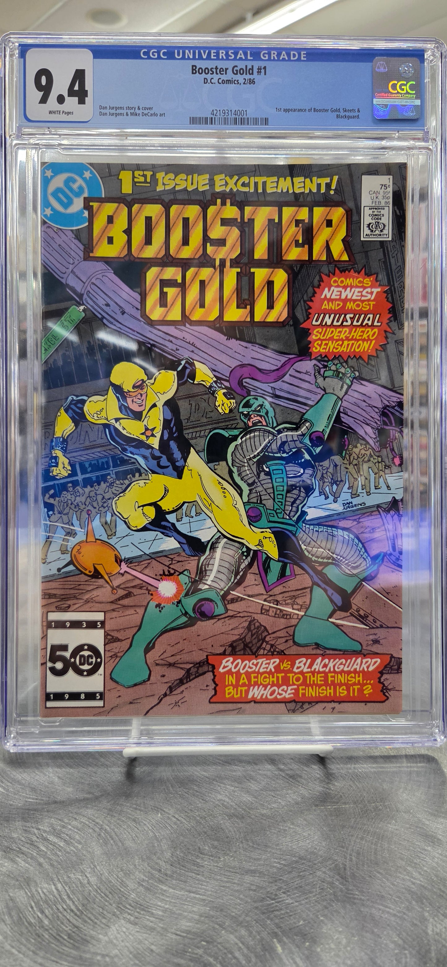 Booster Gold #1 - CGC 9.4