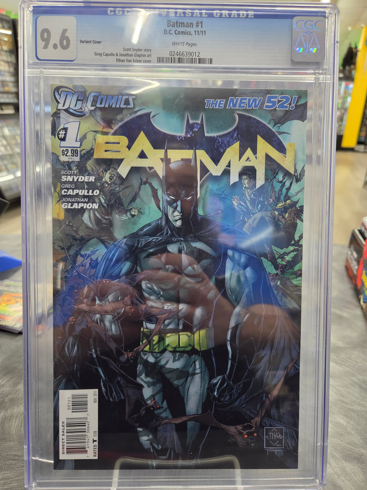 Batman #1 - CGC 9.6 - Ethan Van Sciver Cover
