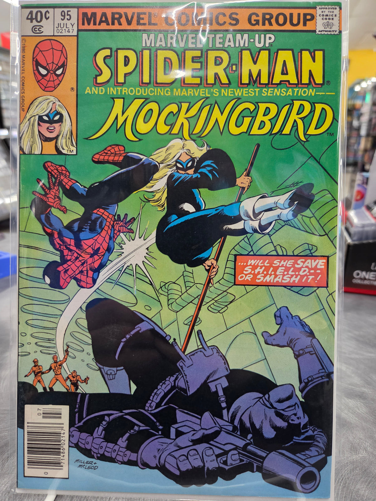 Marvel Team-Up #95 - 1st App Mockingbird Bobbi Morse