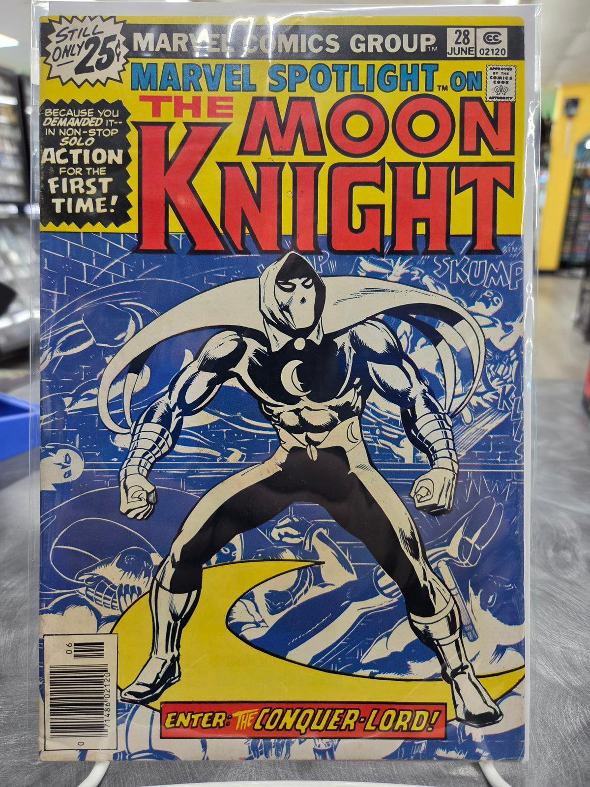 Marvel Spotlight #28 - 1st Solo Moon Knight Story