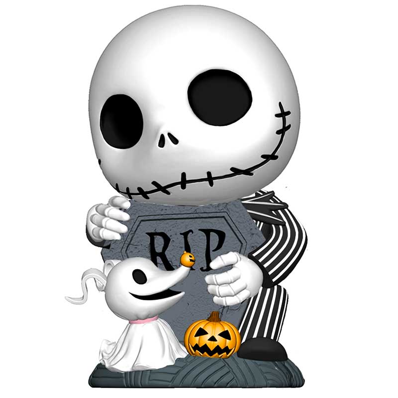 NBX - Jack Skellington with Zero Deluxe Bank - 18 Inch