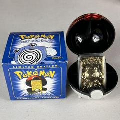 Poliwhirl Gold Burger King Card