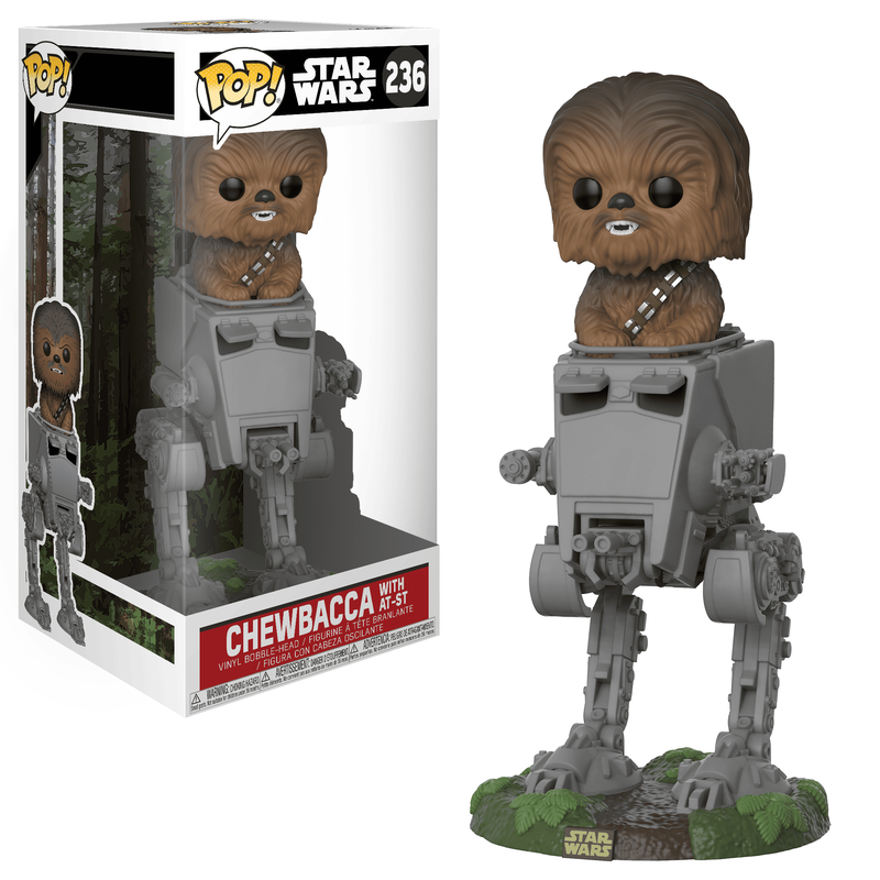 Funko Pop! Star Wars: Chewbacca with AT-ST #236