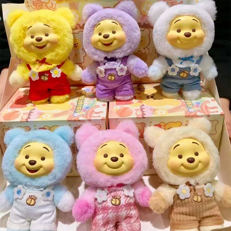 TOPTOY-Winnie the Pooh Candy Bear Series Vinyl Plush