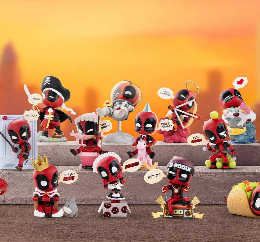 Marvel Deadpool Series Figures Blind Box