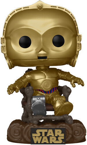 Funko POP! Star Wars: Return of the Jedi 40th - C-3P0 in Chair #609
