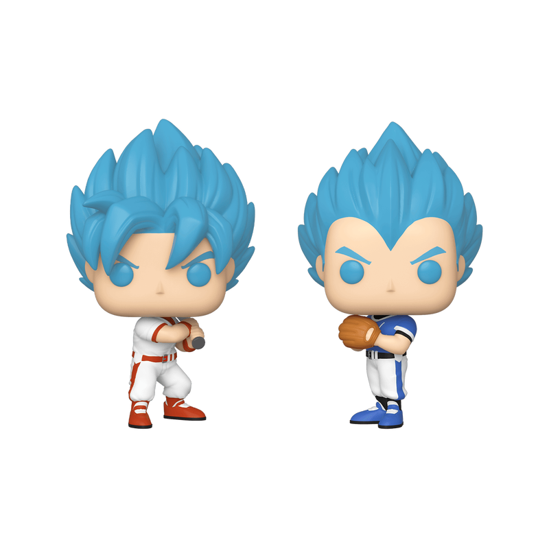 Funko Pop! Animation: Dragonball Super -Goku & Vegeta (Baseball) 2 Pack Box Lunch Exc