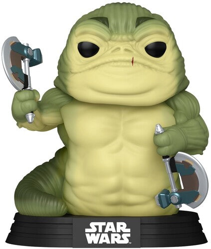 Funko POP! Star Wars: Mandalorian & Grogu - Rotta the Hutt (Glow-in-the-Dark) #843
