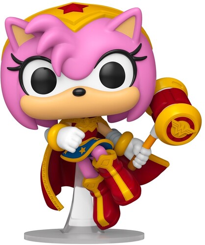 Funko POP! Heroes: DC Comics x Sonic - Amy as Wonder Women #595