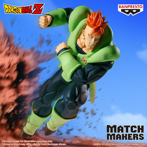 Banpresto - Dragon Ball Z - Match Makers - Android 16 Statue