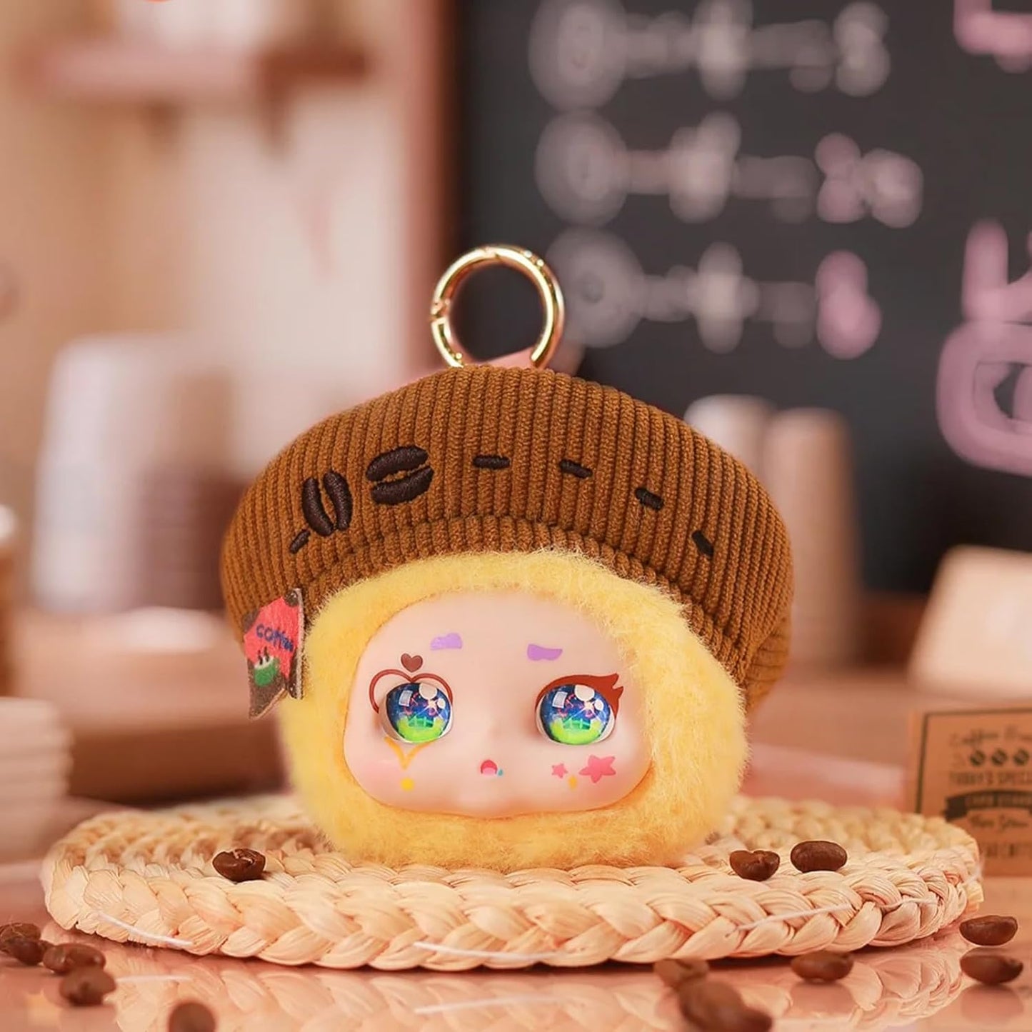CALEMBOU Plush Blind Box, Kawaii Kimmon High Tea Series Stuffed Blind Box Keychain