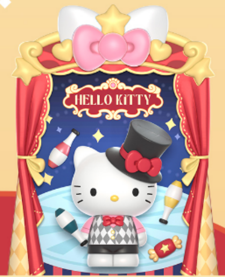 Sanrio Model Kit Circus Series Hello Kitty