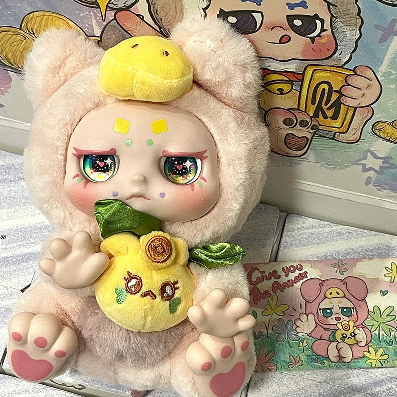 CALEMBOU Plush Doll Blind Box KIMMON Answer Series Plush Mysterious Plushes Soft Stuffed Toys