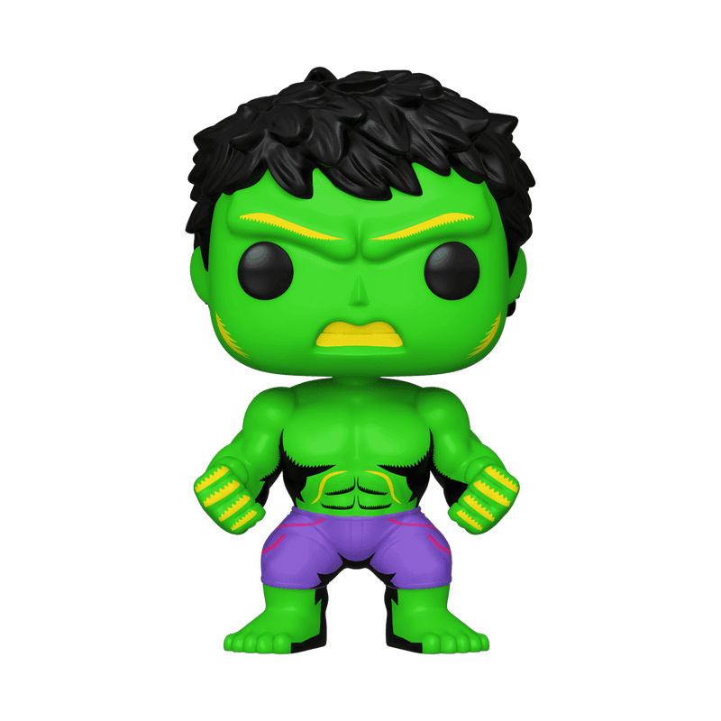 Funko Pop! Marvel: Hulk #822 (Blacklight) Funko Exclusive