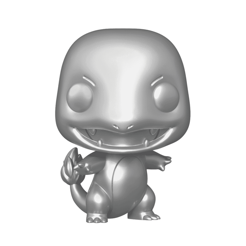 Funko Pop! Games: Pokemon - Silver Metallic - Charmander #455