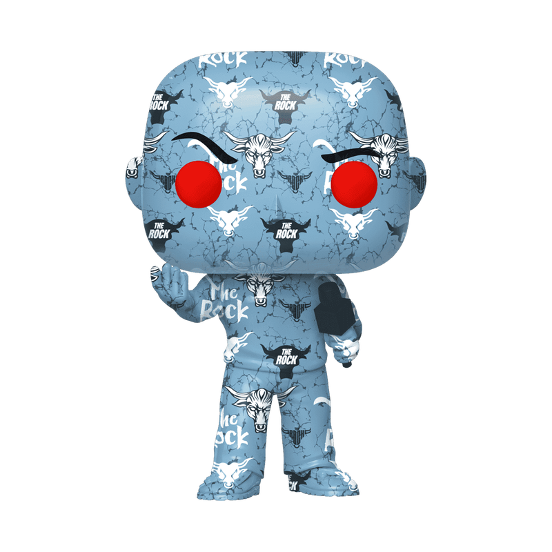 Funko Pop! Art Series: WWE The Rock #44 Warlmart Exclusive