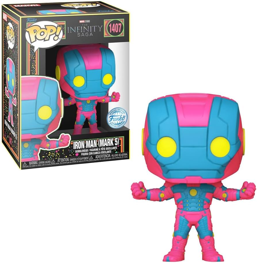Funko Pop! Marvel: Infinity Saga: Iron Man (Mark 5) #1407